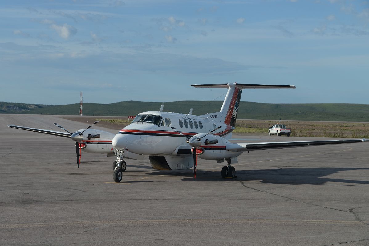 01A Aklak Air Airplane At Inuvik Airport before Flight To Tuktoyaktuk Northwest Territories